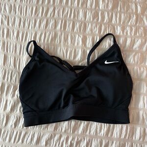 Nike Women's Black Strappy Sports Bra